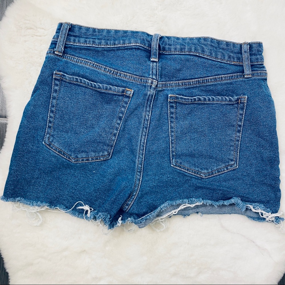 Wild Fable High Rise Ripped Mom Shorts - Picture 4 of 4